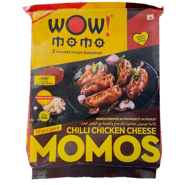 Wow Chicken Cheese Chilli Momo 240gm