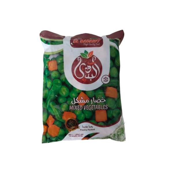 Frozen Mixed Vegetables ELBADAWY 3 way Mix 400gm