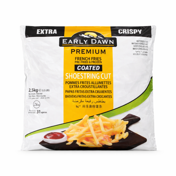 French Fries 6mm coated Early Dawn 2.5kg