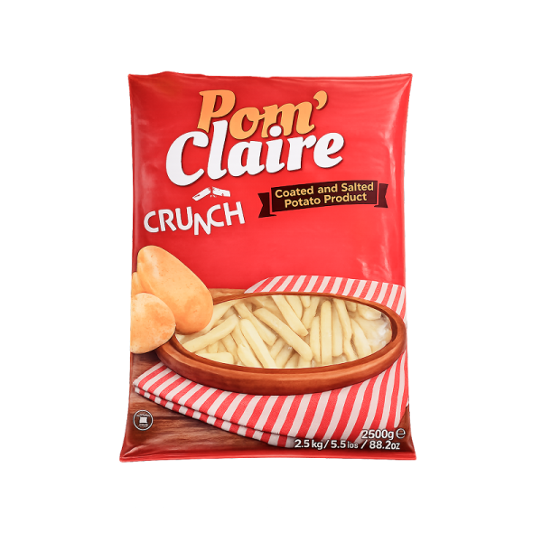 French Fries 9mm Pom Clair Crunch 2.5kg