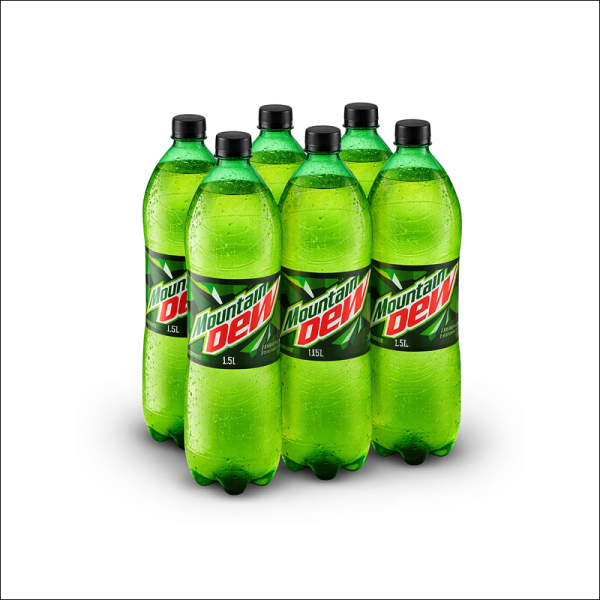 Mountain Dew Plastic Bottle 6x1.5ltr