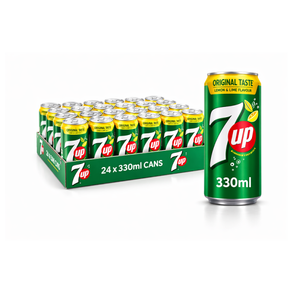 7Up Mojito Lemon Mint Cans 24x330ml