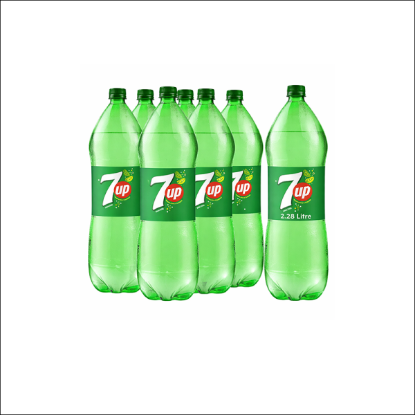 7Up Plastic Bottle 6x2.28ltr