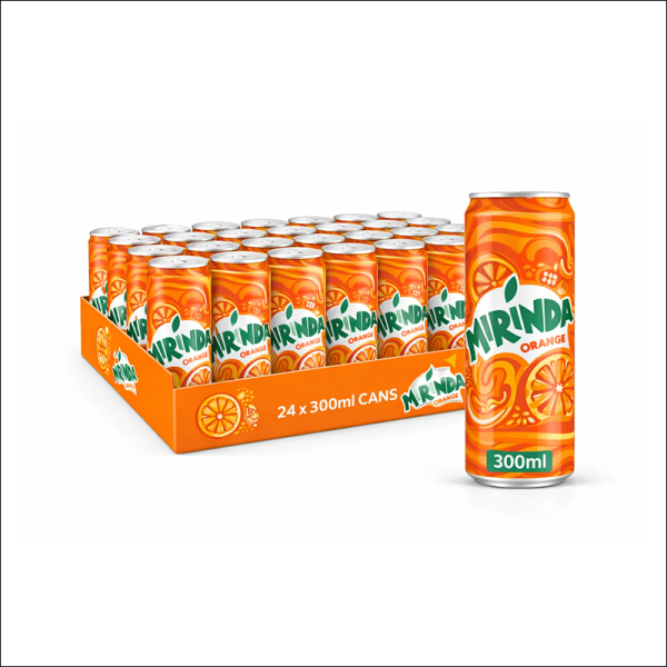 Mirinda Orange Cans 24x300ml