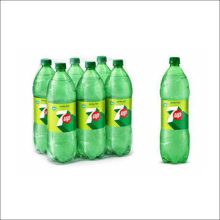 7Up Extra Fizz Plastic...