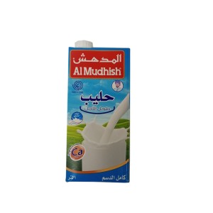 Full Fat Long Life Milk Al Mudhish 1Ltr